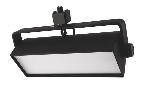 ELCO Lighting ETW4040B LED Distell Wall Wash Track Fixture 30W 4000K 2500 lm 120V Black Finish