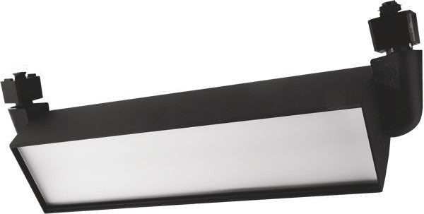 ELCO Lighting ETW4040B LED Distell Wall Wash Track Fixture 30W 4000K 2500 lm 120V Black Finish