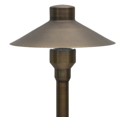ABBA Lighting PLB03 Cast Brass Path Light With ABS Ground Spike  - BuyRite Electric