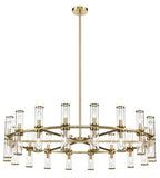 Alora Lighting CH309036NBCG Revolve 36 Light 47 inch Chandelier Ceiling Light Brass Finish