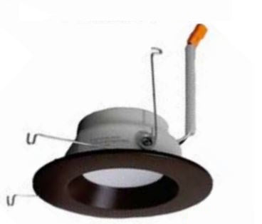 EnvisionLED LED-ADL-5/6-15W-30K-BZ-SM LED Smooth 5/6 Inch ADL Downlight, 3000K Single CCT Bronze Finish