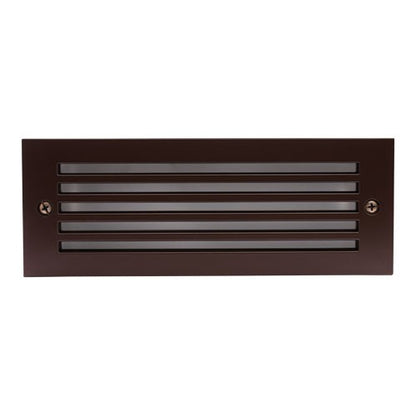 ELCO Lighting ELST82BZ LED Brick Light with Grill Faceplate 5.4W 3000K 340 lm 120V Bronze Finish | BuyRite Electric