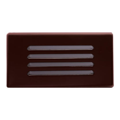 ELCO Lighting ELST21BZ LED Step Light with Angled Louver 2W 3000K 120V Bronze Finish | BuyRite Electric