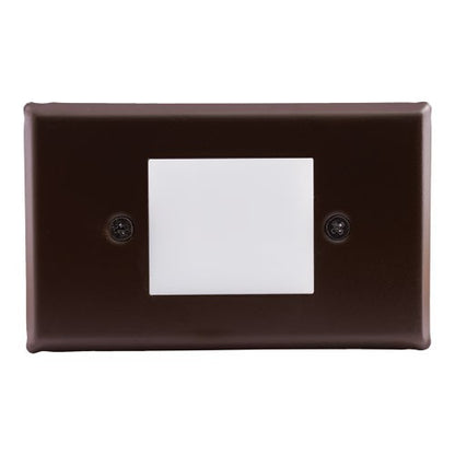 ELCO Lighting ELST76BZ Mini LED Step Light with Frosted Acrylic Lens 0.8W 3000K 12V Bronze Finish | BuyRite Electric