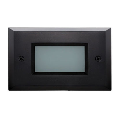 ELCO Lighting ELST9130B Mini LED Step Light with Open Faceplate 2W 3000K 12V Black Finish | BuyRite Electric