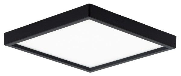 ELCO Lighting ELSP4430B 4 Inch Square Sky Panel 3000K 600 lm 120V Black Finish