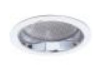ELCO Lighting EL782B 7 Inch CFL Horizontal Reflector with Regressed Prismatic Lens 42W Black with White Ring Finish