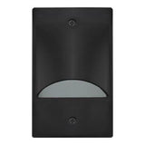 ELCO Lighting ELST9430B Mini LED Step Light with Scoop 2W 3000K 12V Black Finish