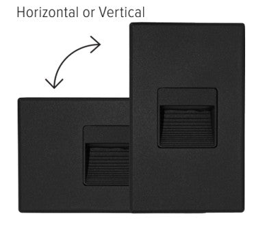 ELCO Lighting ELST9930B Mini LED Step Light 2.5W 3000K 50 lm 120V Balck Finish | BuyRite Electric