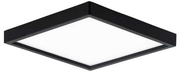 ELCO Lighting ELSP6630B 6 Inch Square Sky Panel 3000K 900 lm 120V Black Finish