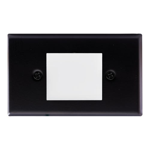 ELCO Lighting ELST76B Mini LED Step Light with Frosted Acrylic Lens 0.8W 3000K 12V Black Finish | BuyRite Electric
