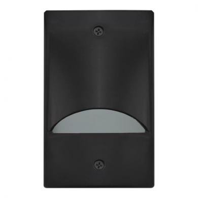 ELCO Lighting ELST9840B Mini LED Step Light with Scoop 2W 4000K 12V Black Finish | BuyRite Electric