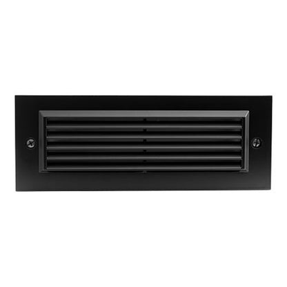 ELCO Lighting ELST81B LED Brick Light with Angled Louver 5.4W 3000K 340 lm 120V Black Finish | BuyRite Electric