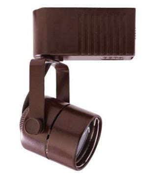 ELCO Lighting ETLD528BZ Low Voltage LED Cylinder Track Fixture 50W 12V Triac Bronze Finish