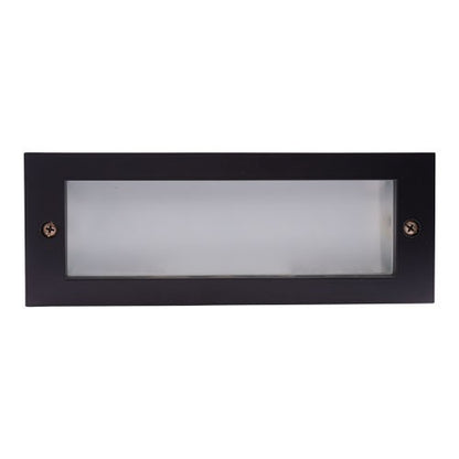 ELCO Lighting ELST84B High Tech LED Brick Light with Open Faceplate 12W 3000K 1000 lm 120V Black Finish | BuyRite Electric