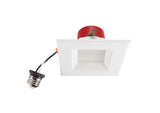 Lighting Spot 26 LSJ-D724-CCT-B LED 4 Inch Square Retrofit Baffle Down light White finish