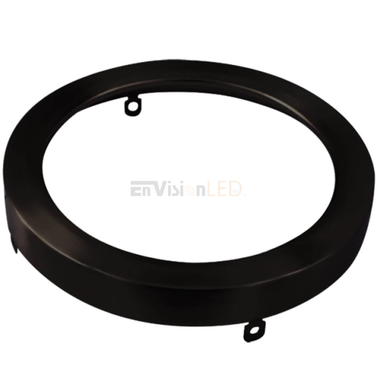 EnvisionLED SLDSKR-5-TRIM-BLK LED 5 Inch SlimLine Disk Trims Black Finish