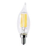 ABBA Lighting USA E12-5000K, Candelabra Bulb, Accessory Light Bulb E12 Cool White