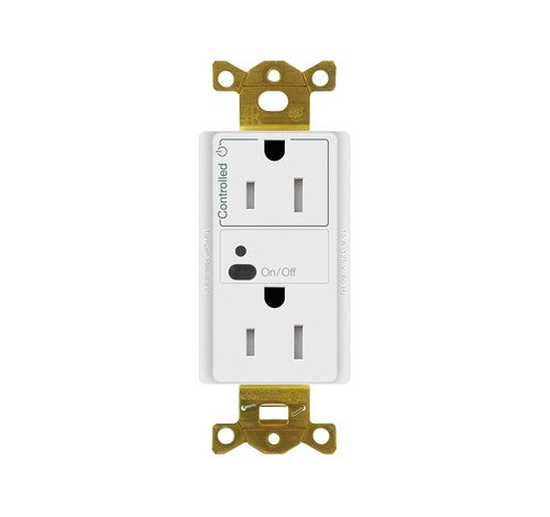 Lutron Vive Wireless 20A Receptacle With Clear Connect Technology Control
