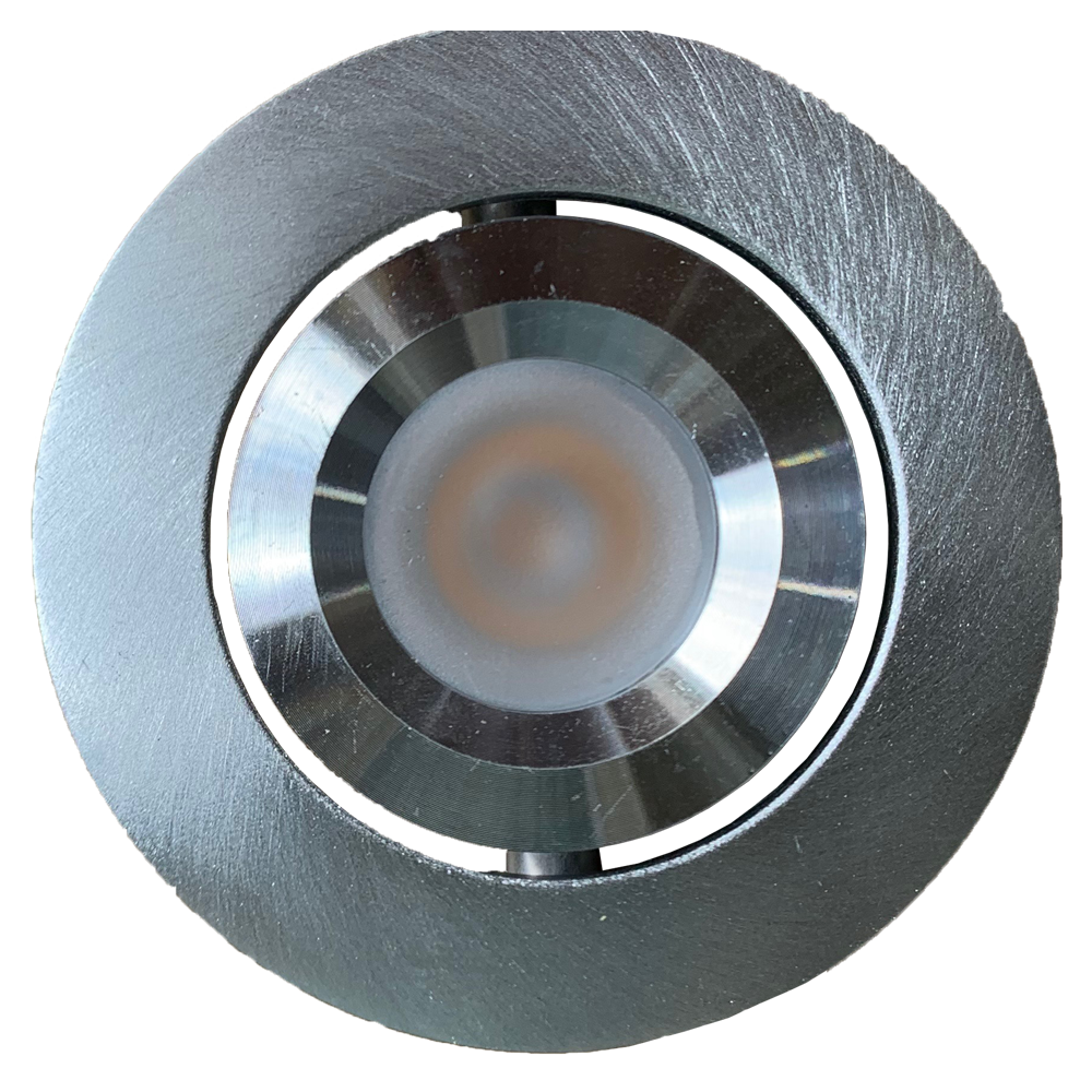 ABBA Lighting CB05-SS-3000K LED Recessed Cabinet Down Light