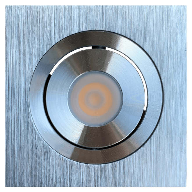 ABBA Lighting USA CB06-SS-5000K LED Recessed Cabinet Down Light Cool White 5000K