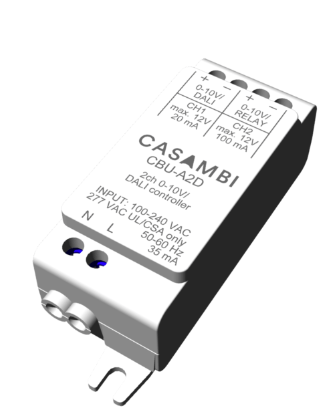 Diode LED CBU-A2D Bluetooth Controllable 2 Channel 0-10V/DALI Controller