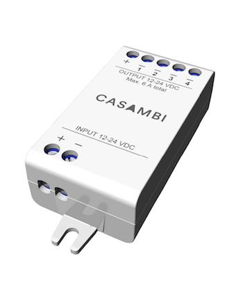 Diode LED CBU-PWM4 CASAMBI PWM4 Bluetooth Controller Single Color Dimming Controller
