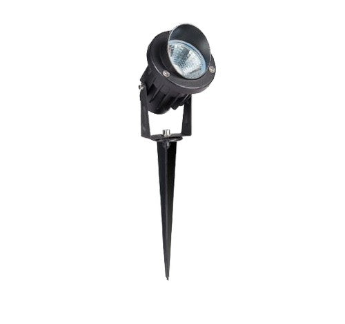 ABBA Lighting 7W CD75 Cast Aluminum Spot Light With Plastic Spike and 20" wire 7V AC / DC - BuyRite Electric