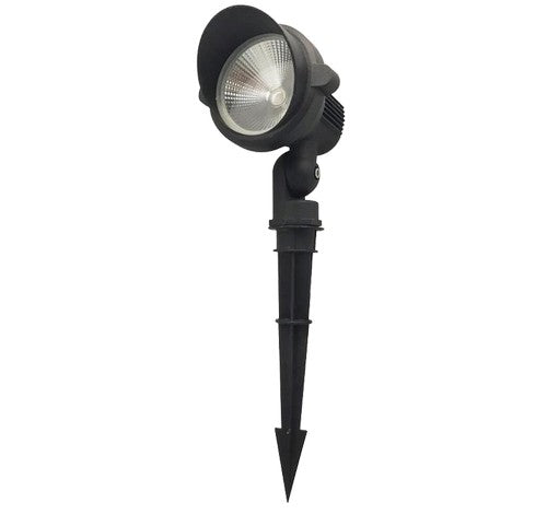 ABBA Lighting 10W CD85 Cast Aluminum Spot Light With Ground Plastic Spike - BuyRite Electric
