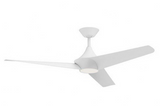 Alora Lighting CF523056WH Emiko 56 Inches Wide 3 Blade Ceiling Fan with Light Kit, White Finish