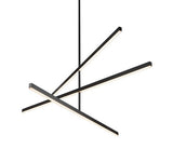 Kuzco Lighting CH10356-BK LED Vega LED Chandelier Light 120V Black Finish