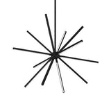 Kuzco Lighting CH14232-BK LED Sirius Minor Chandelier Light 120V Black Finish