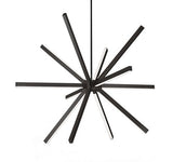 Kuzco Lighting CH14348-BK LED Sirius Chandelier Light 120V Black Finish