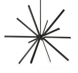 Kuzco Lighting CH14356-BK LED Sirius Chandelier Light 120V Black Finish