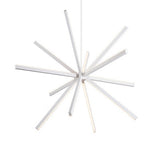 Kuzco Lighting CH14356-WH LED Sirius Chandelier Light 120V White Finish