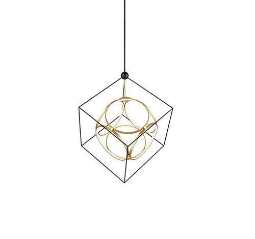 Kuzco Lighting CH19234-BK/AN Monza LED Chandelier Light 120V - BuyRite Electric