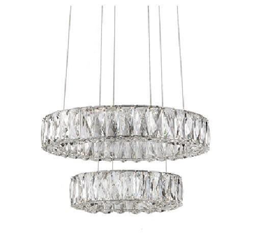 Kuzco Lighting CH7818 18 inch Signature Chrome Chandelier Ceiling Light - BuyRite Electric