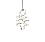 Kuzco Lighting CH93934-AS LED Synergy Chandelier Ceiling Light 120V Antique Silver Finish