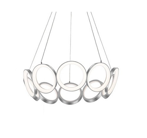 Kuzco Lighting CH94829-AS Oros LED Chandelier Ceiling Light 120V - BuyRite Electric