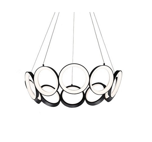 Kuzco Lighting CH94829-BK Oros LED Chandelier Ceiling Light 120V - BuyRite Electric