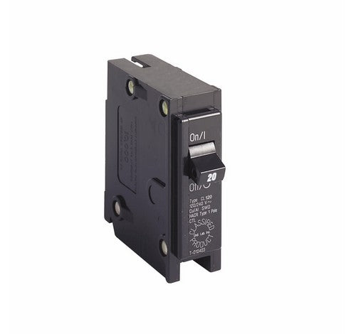 Cutler Hammer CL120 20 Amp Single-pole Classified Replacement Circuit Breaker 240V