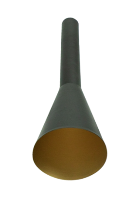 Westgate Lighting CMC2-DCR-BG Decorative Cone Reflector Replacement For Lens Cap Of CMC2, Black Gold