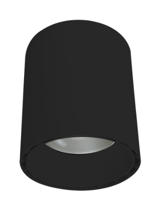 Westgate Lighting CMC9-MCTP-D-BK 9 Inch Architectural Ceiling & Suspended Indoor Cylinder Light, Lumens 80 LM/W, Multi Color Temperature, Black Finish