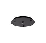 Kuzco Lighting CNP03AC-BC LED Canopy For Indoor Light 120V Black Chrome Finish