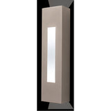 Westgate CRE-02-SIL Crest Wall Sconce Cover Aperture Type Silver