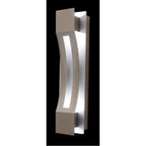 Westgate CRE-04-SIL Crest Wall Sconce Cover Curve Type Silver