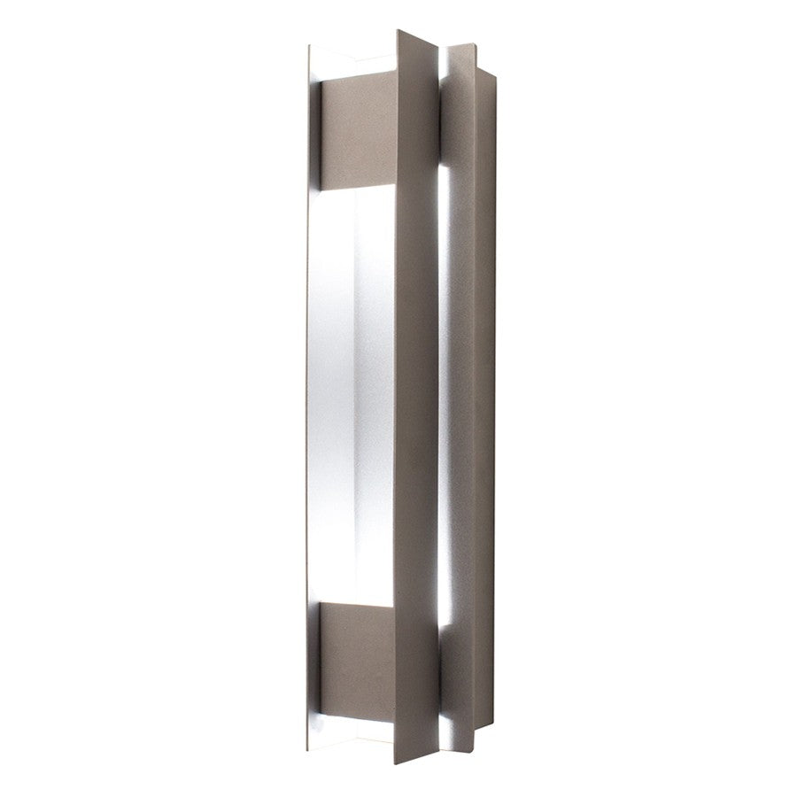 Westgate CRE-07-SIL Crest Wall Sconce Cover Passage Type Silver