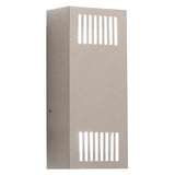 Westgate CRES-52-SIL Small Crest Wall Sconce Grille Silver