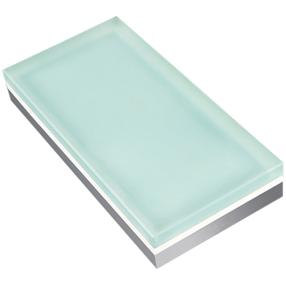 ABBA Lighting USA CRG31-WW, Rectangle Concrete Brick Light, Heavy Duty Cast Aluminum, Temper Warm White 3000K