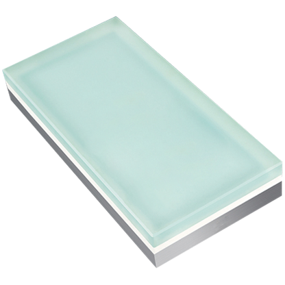 ABBA Lighting USA CRG31-WW, Rectangle Concrete Brick Light, Heavy Duty Cast Aluminum, Temper Warm White 3000K